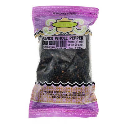 Perfect Fine Food Black Whole Pepper 500g